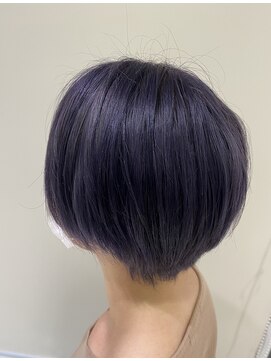 アース コアフュールボーテ 長岡店(EARTH coiffure beaute) アッシュパープル