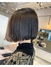 弱酸性髪質改善カラー￥11000