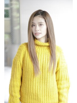 アフロディーテ ギンザ 秋葉原店(APHRODITE GINZA) セクションカラー/グラデーションカラー/ペールベージュ/秋葉原