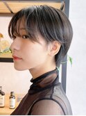 グレージュショート_大人ガーリーチョコレート_ba413191