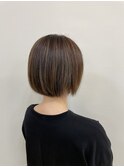 簡単セットで収まるショートボブ!