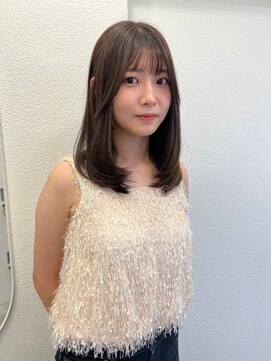 ボタン ハカタ(VOTAN hakata) 【YU_KA】ブラウンカラー/ワンカール/顔まわりカット