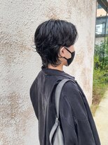 ノード(NODO) マニッシュなショートウルフ+パーマ