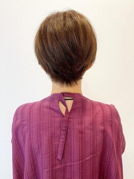 カミラボ アスビー(KAMI LABO ASVII)の写真/【福山・奈良津】グレイカラーでも髪色を楽しみたい方に☆暗くなりすぎない、自然な色味に仕上げます♪