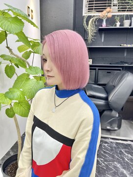 チュダック(ChuDuck) 韓国風《ペールピンク》ハイトーン/ケアブリーチ/ダブルカラー