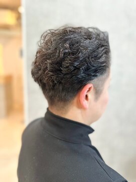 テトテ 三宮店(Tetote) 【tetote柴垣のサロンスタイル】フェードカット　パーマスタイル