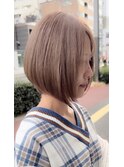 ミルクティーベージュ　10代/20代/30代/美髪/卵型/丸型/逆三角