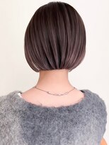 ネイロ バイ ジルブラン 葛西(NeiRo by JIL BLAN)&nbsp;レイヤーカット白髪ぼかしハイライトダブルカラーショートボブ