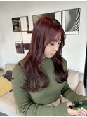 ピンクベージュダブルカラーブリーチ新潟万代