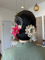 ヘアー テクニカ(hair Technica) 成人式ヘアセット　岡山/十日市/大元/岡南