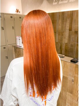 エイト 池袋店(EIGHT ikebukuro) 【EIGHT 池袋】ケアブリーチ×オレンジカラー