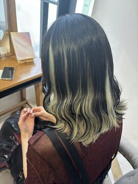 ラビスモア(Lovis moa) 切りっぱなしボブ/ピンクブラウン/エアリーロング/美髪のススメ