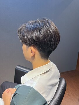 ビーダンディー(Bee dandy) ビジネスツーブロックショート センターパート