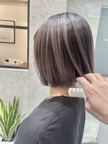 フェリア 渋谷(Feria)&nbsp;【Feria渋谷】ボブ×バレイヤージュ/細めハイライト