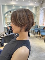 ロンド シャルム 吉祥寺(Lond charme) ウェーブミディアム似合わせカットメルティカラーショート吉祥寺