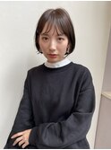 似合わせカット/ショートボブ/ココアブラウン