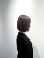 ヌー 栄(nuu) ボブ×艶カラー×髪質改善トリートメント