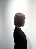ボブ×艶カラー×髪質改善トリートメント