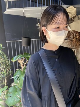 パープル(PURPLE) ボブ/ミニボブ/切りっぱなしボブ