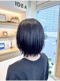 まとまり抜群の大人ボブ