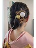 着物に合う幅広いアップヘアー ￥5000→￥3900(通常)～￥4500
