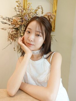 シアエミュー 新越谷店(SHEER emu)の写真/オージュア/サイエンスアクア取扱い◎超音波アイロン【ケアプロ】で本格髪質改善★《新越谷駅/徒歩2分》