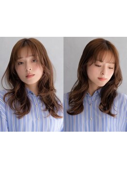 低刺激＆ダメージレスなオーガニックカラーで、透明感のある仕上がりに[白髪染め/白髪ぼかし/脱白髪染め]