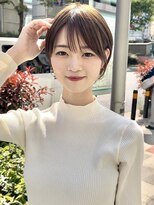 ビューシンサイバシ(VIEW SHINSAIBASHI)&nbsp;前髪カット＊イメチェンショートボブ＊カーキグレージュ