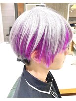 デイズ(days)&nbsp;ホワイトシルバーカラーインナーデザインカラーパープル