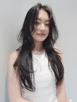 テクネ 天神大名(techne) 天神大名レイヤーカット大人レイヤーくびれヘアロング今泉