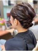 大人上品なエレガントヘアアレンジ