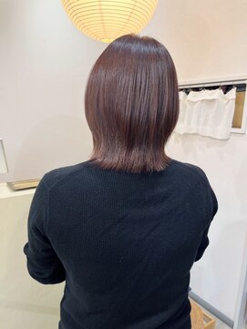 サンコ(sanco.) 似合わせカット＋透明感カラー