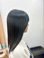 ビューティー サロン カワチ 中庄団地本店(Beauty Salon KAWACHI) キッズカット×ストレート