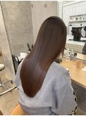 Ribbon Straight×艶感美容液care【表参道/縮毛矯正】