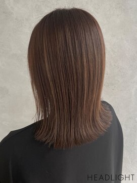 ursus by HEADLIGHT 新潟京王店【アーサスバイヘッドライト】【3月6日OPEN（予定）】 外ハネミディアム×ブラウン×小顔魅せ