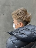 ヘアーナチュレ ラ フルール(HAIR NATURE La Fleur) ☆ミルクティベージュ×束感ショート☆