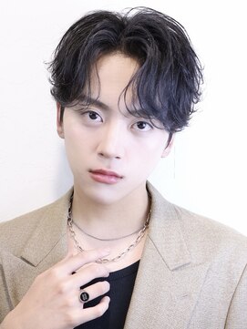 フレイバ 吉祥寺(FLAVA) カルマパーマ シャドウパーマ センターパート フェザーパーマ