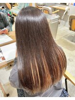 ラピスタ 池袋(Lapista) 韓国ヘアレイヤーカットダブルハイライトカラー【Lapista池袋】