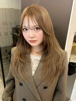 オニキス 原宿(ONYX) r474 ブリーチなし透明感カラーグレージュケアカラーレイヤー