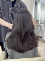 イリス 銀座(IrIs)&nbsp;ロングレイヤー/透明感グレージュ/艶髪/ワンカール/髪質改善