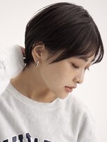 キリ 逗子(kiri)&nbsp;逗子葉山ショートカットショートボブ耳かけショートミニボブ韓国