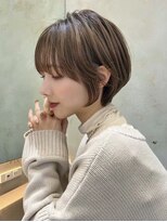 レーヴバイロンド 仙台(Reve by Lond) レイヤーカット大人ショート髪質改善似合わせカット白髪ぼかし
