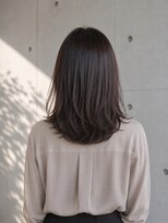 ミュート たまプラーザ店(MUTE)&nbsp;くびれボブ/ミディアム/アッシュブラウン