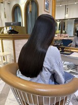 ロンドアベニール 北千住(Lond avenir)&nbsp;ダークパープル/髪質改善/縮毛矯正/オリーブベージュ/北千住