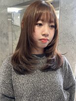 アクシュ(aqush)&nbsp;クールブラウン× レイヤースタイル
