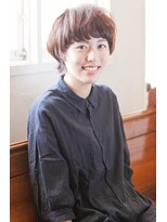 キャラメル(caramel) 艶やかマッシュバングショート*