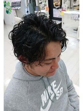 東三国 新大阪 アップバング ツーブロック ジェルのセット L モザイク Mosaique のヘアカタログ ホットペッパービューティー