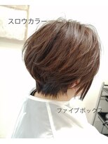 ファイブボックスヘアー 広島(five vox hair)&nbsp;スロウカラー