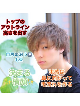 フォルテ 表参道店(FORTE) 【フォルテ 飯塚裕士】ソフトツーブロックサイドパートショート