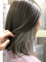 ジェミニー(Gemini) ボブ×インナーカラー